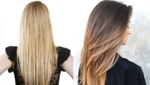 Escalera de corte de pelo para cabello largo: características y variedades.