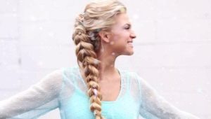Hvordan lage Elsas frisyre fra 