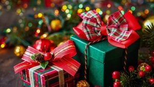 Hvordan samles en kasse med gaver til nytår?