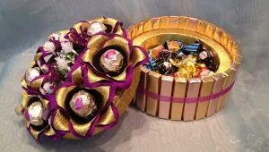 Cadouri din dulciuri: idei, creație și decorare