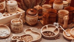 Fából készült ételek: eredet, típusok, üzemeltetés és karbantartás