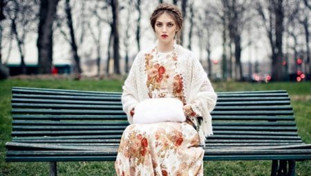 Vestidos en estilo ruso - para un look étnico brillante