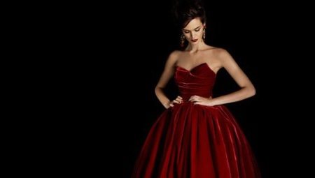 Maroon evening dresses