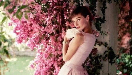 Audrey Hepburn vestidos e vestidos sofisticados neste estilo