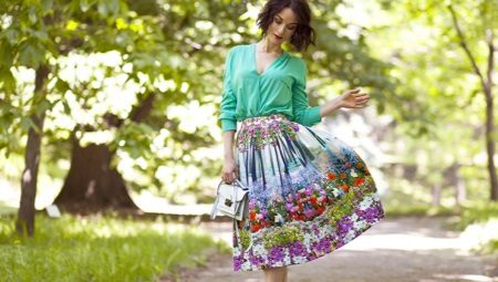 ¿Qué llevar y cómo coser una falda-Tatyanka?