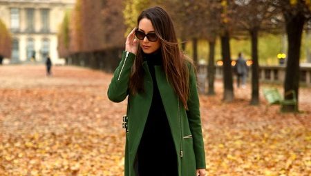 Zielony płaszcz