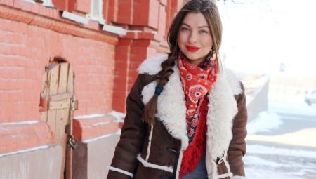 What to wear with a sheepskin coat?