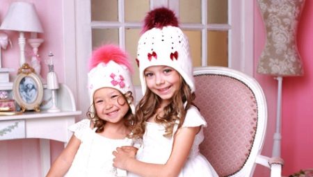Vaikų žieminės kepurės