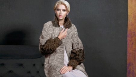 Orihinal na mga modelo ng Karakul fur coats