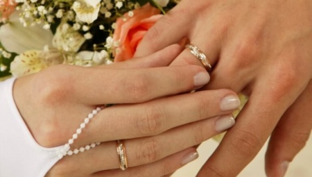 Anéis de casamento de diamante