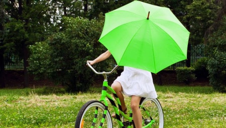 Umbrelă verde