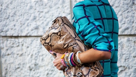 Python bőr táskák