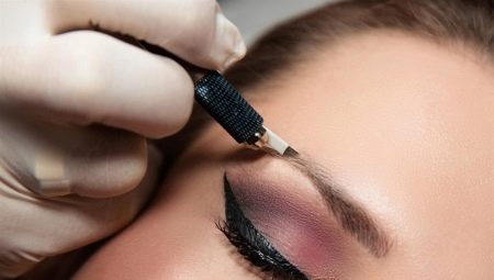 Funktioner af øjenbryn microblading procedure