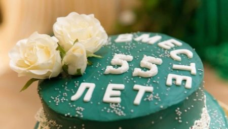 55 år i äktenskap: vilken typ av bröllop är det och hur är det firat?