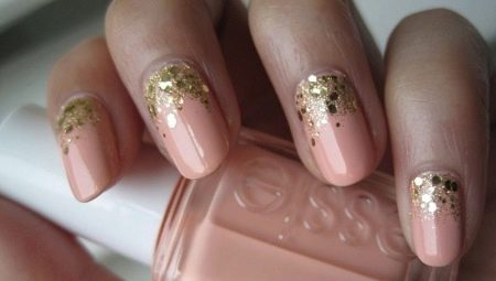 Manicura beige amb or: les millors idees i opcions de disseny