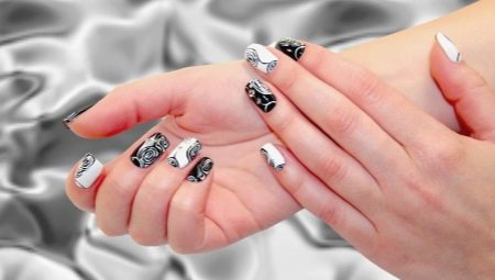 Zwart-witte manicure: de geheimen van het creëren van een uniek ontwerp en prachtige ontwerpideeën