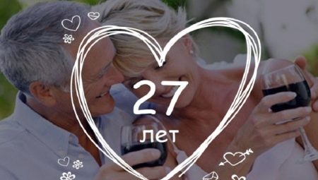 Bagaimana untuk merayakan 27 tahun perkahwinan bersama dengan hari perkahwinan dan nama ulang tahun?