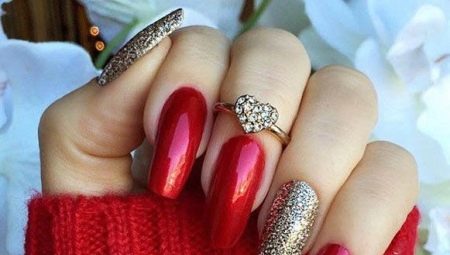 Manicura vermella amb plata: idees brillants i tendències de la moda