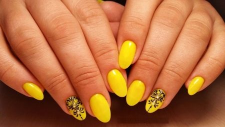 Lemon manicure: mga tampok ng kulay at naka-istilong mga ideya sa disenyo