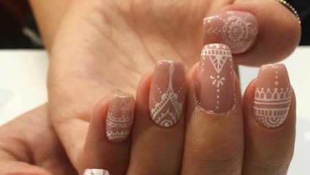 As melhores idéias para criar manicure na moda no estilo de mehendi