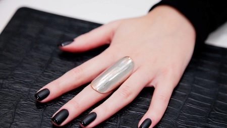 Matte nail polish - mga ideya at fashion trend