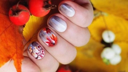 Autumn manicure: mga tampok ng disenyo at novelties ng panahon