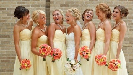 Bryllup frisurer til gæster: smukke ideer til brudepiger, moms og søstre
