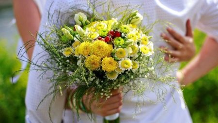 Bouquet de mariée de fleurs sauvages: variétés et caractéristiques de choix
