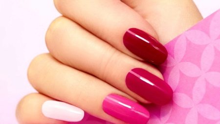 Manicura de color rosa calent: tendències modernes i idees inusuals