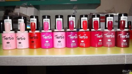 Tertio gel lakk: funksjoner og fargepalett