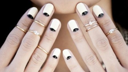 How to make a moon manicure shellac?