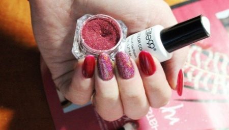 Come fare una gel per manicure con le scintille?