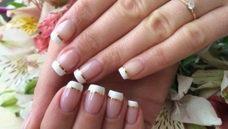 Classic French manicure: mga tampok at pagpipilian