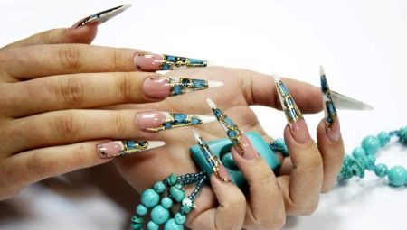 Nail casting: manicure funktioner og design ideer