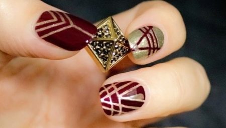 Stemping and gel polish: design ideas and techniques for creating a manicure
