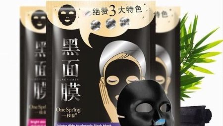 Máscara de tela negra en la cara: propiedades y reglas de uso.