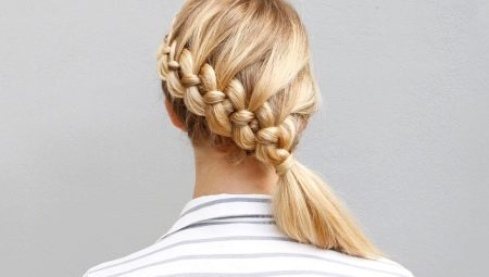 How to make easy hairstyles to school itself?