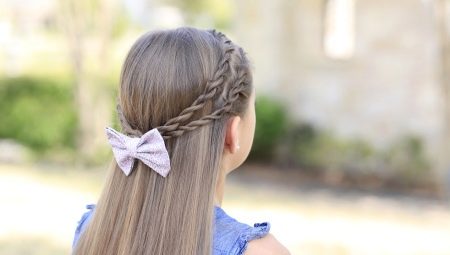 Easy and beautiful hairstyles for girls to school in 5 minutes