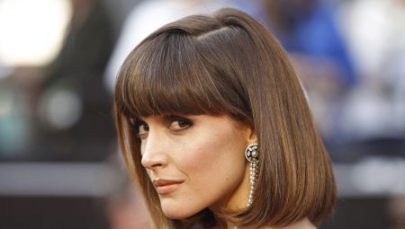 Straight cut: hairstyle features and options