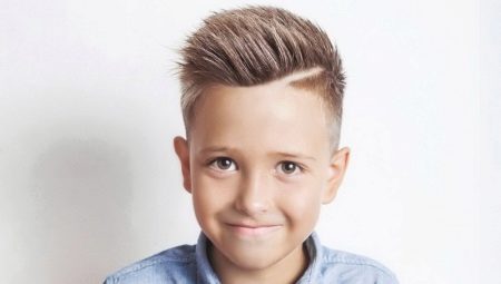 Haircuts for boys' semi-boxes: features, selection and care rules