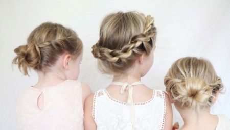Choosing hairstyles for girls with long hair