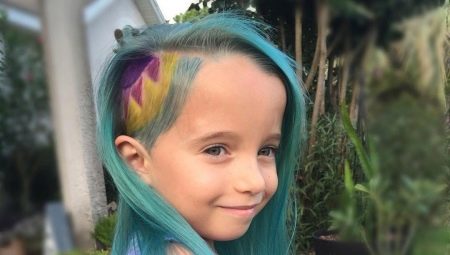 Children's hair dye: features and application