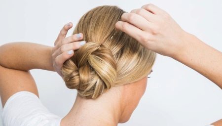 Como rapidamente e lindamente fazer um coque no cabelo médio?