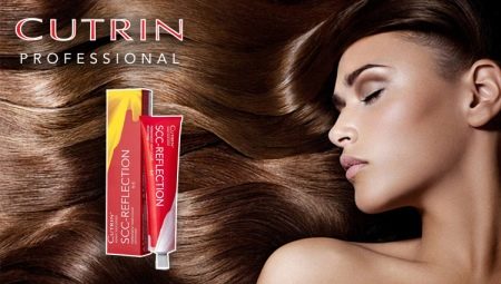 Features and color palette of Cutrin hair colors