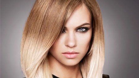 Caracteristici de păr vopsit blond
