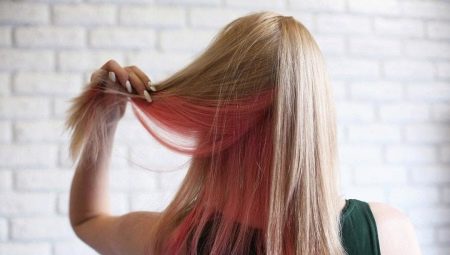 Hidden hair coloring: what is the technique