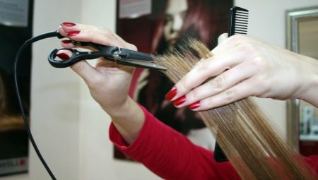 Haircut hot scissors: the pros and cons, the technique of implementation