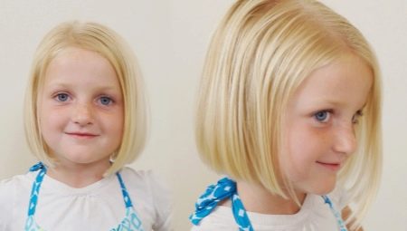 Cắt tóc cho bé gái từ 4 - 6 tuổi.