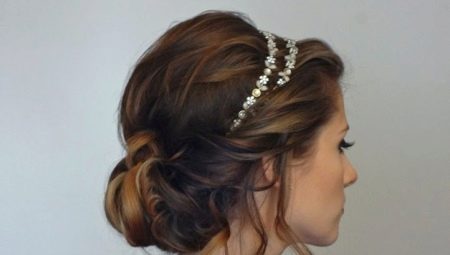 Stylish hairstyles with rim