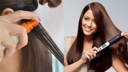 Termisk hår styling produkter: typer og tips for å velge